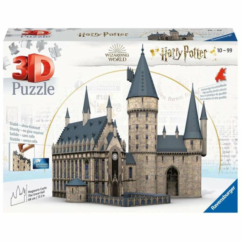 3D Puzzle: Harry Potter Hogwarts Schloss - Die Große Halle (540 Teile) 3 3D Puzzle: Harry Potter Hogwarts Schloss - Die Große Halle (540 Teile)