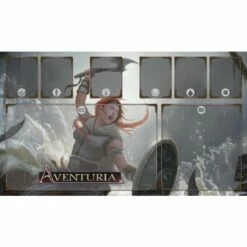Aventuria Spielmatte Thorwalsche Kriegerin
