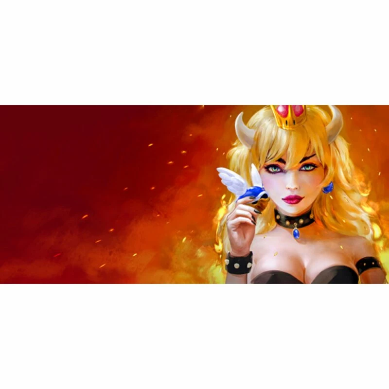 Bowsette - Gamer Mousepad 3 Bowsette - Gamer Mousepad