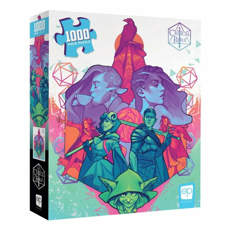 USAopoly Critical Role Mighty Nein Puzzle (1000 Teile) 3 USAopoly Critical Role Mighty Nein Puzzle (1000 Teile)