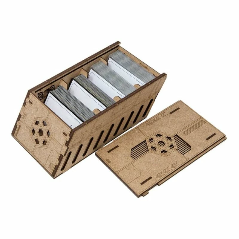 Deck Holder - 250 Carte - Crate + 3 Dividers 4 Deck Holder - 250 Carte - Crate + 3 Dividers – Bild 2