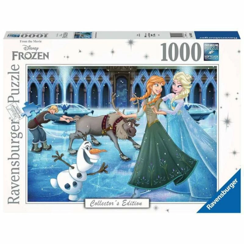 Die Eiskönigin Collector's Edition Puzzle Anna, Elsa, Kristoff, Olaf Und Sven (1000 Teile) 4 Die Eiskönigin Collector's Edition Puzzle Anna, Elsa, Kristoff, Olaf Und Sven (1000 Teile) – Bild 2