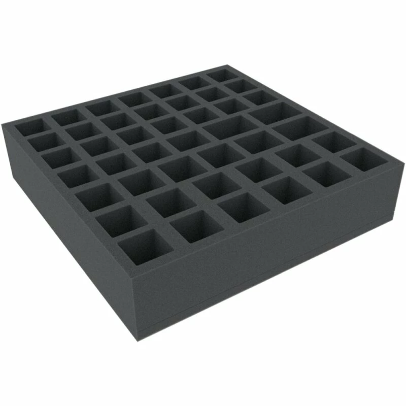 Feldherr 285 Mm X 285 Mm X 65 Mm Schaumstoffeinlage Für Brettspiele - 45 Fächer 3 Feldherr 285 Mm X 285 Mm X 65 Mm Schaumstoffeinlage Für Brettspiele - 45 Fächer