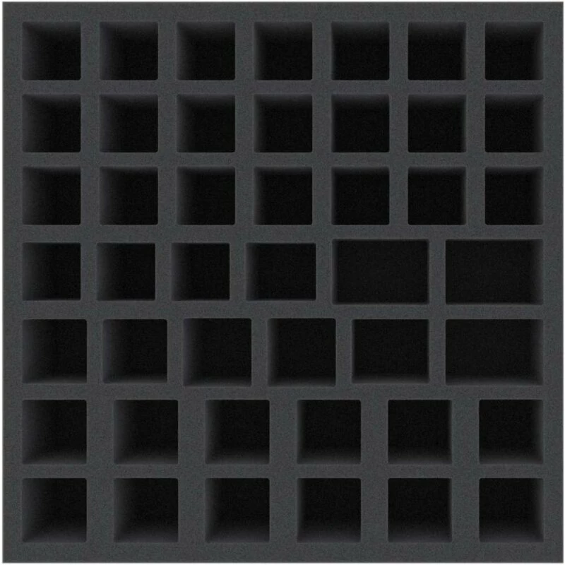 Feldherr 285 Mm X 285 Mm X 65 Mm Schaumstoffeinlage Für Brettspiele - 45 Fächer 4 Feldherr 285 Mm X 285 Mm X 65 Mm Schaumstoffeinlage Für Brettspiele - 45 Fächer – Bild 2
