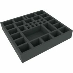 Feldherr 290 Mm X 290 Mm X 50 Mm Schaumstoffeinlage Für Brettspiele - 34 Fächer