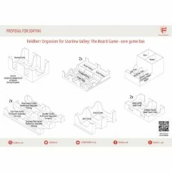 Feldherr Organizer Für Stardew Valley: The Board Game - Grundspielbox -FANTASYWELT Verkäufe feldherr organizer fuer stardew valley the board game grundspielbox3