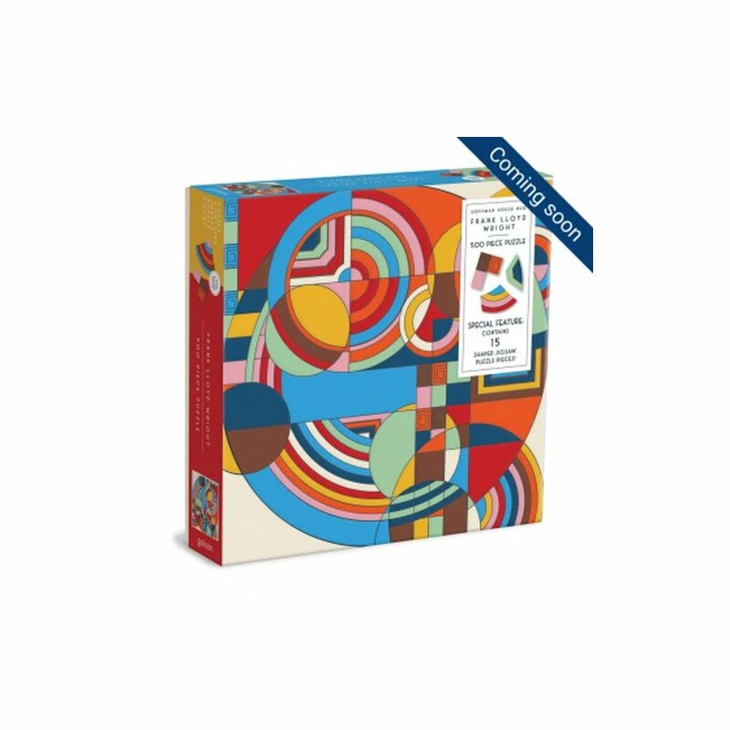 Frank Lloyd Wright Hoffman House Rug Puzzle With Shaped Pieces (500 Teile) 3 Frank Lloyd Wright Hoffman House Rug Puzzle With Shaped Pieces (500 Teile)
