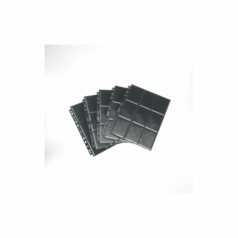 Gamegenic - 18-Pocket Sideloading Pages Black (50) 4 Gamegenic - 18-Pocket Sideloading Pages Black (50) – Bild 2