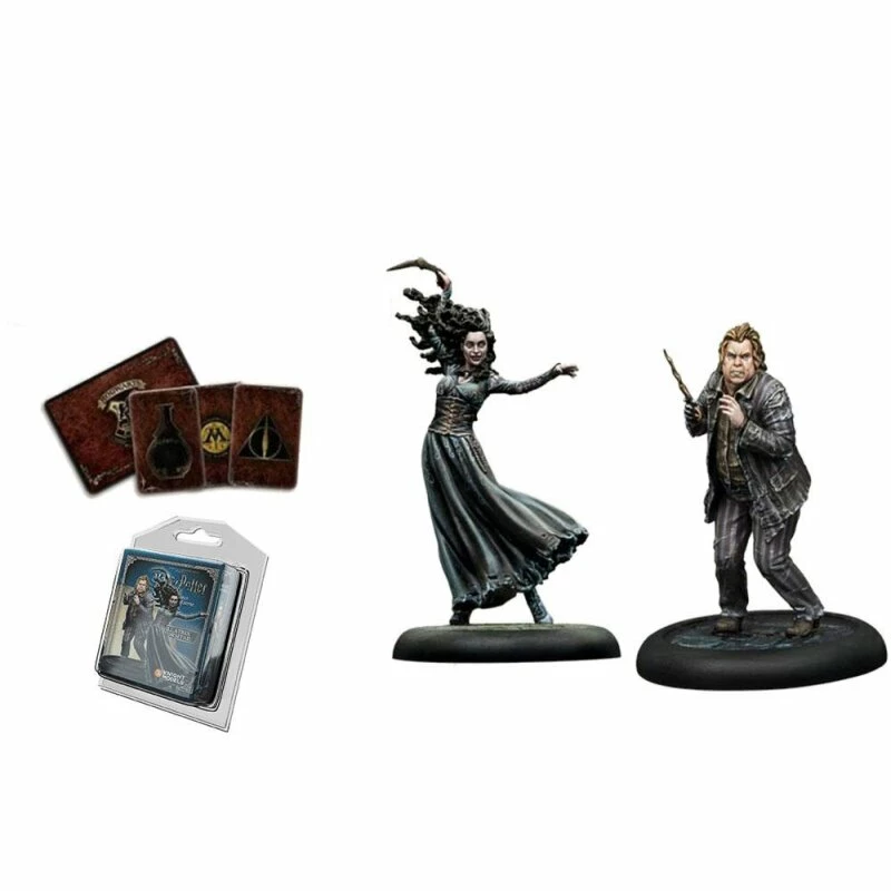 Harry Potter Miniaturen Bellatrix & Wurmschwanz (EN) 3 Harry Potter Miniaturen Bellatrix & Wurmschwanz (EN)