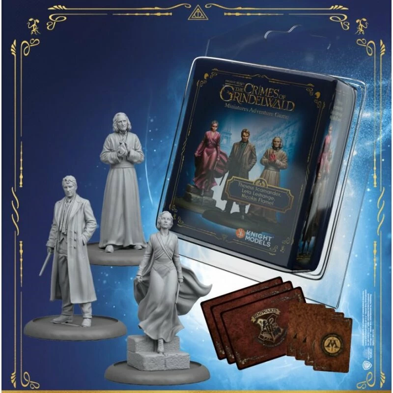 Harry Potter Miniaturen Theseus Scamander Leta And Nicholas (EN) 3 Harry Potter Miniaturen Theseus Scamander Leta And Nicholas (EN)
