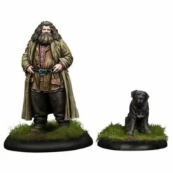 Harry Potter Miniatures Rubeus Hagrid & Fang (EN)