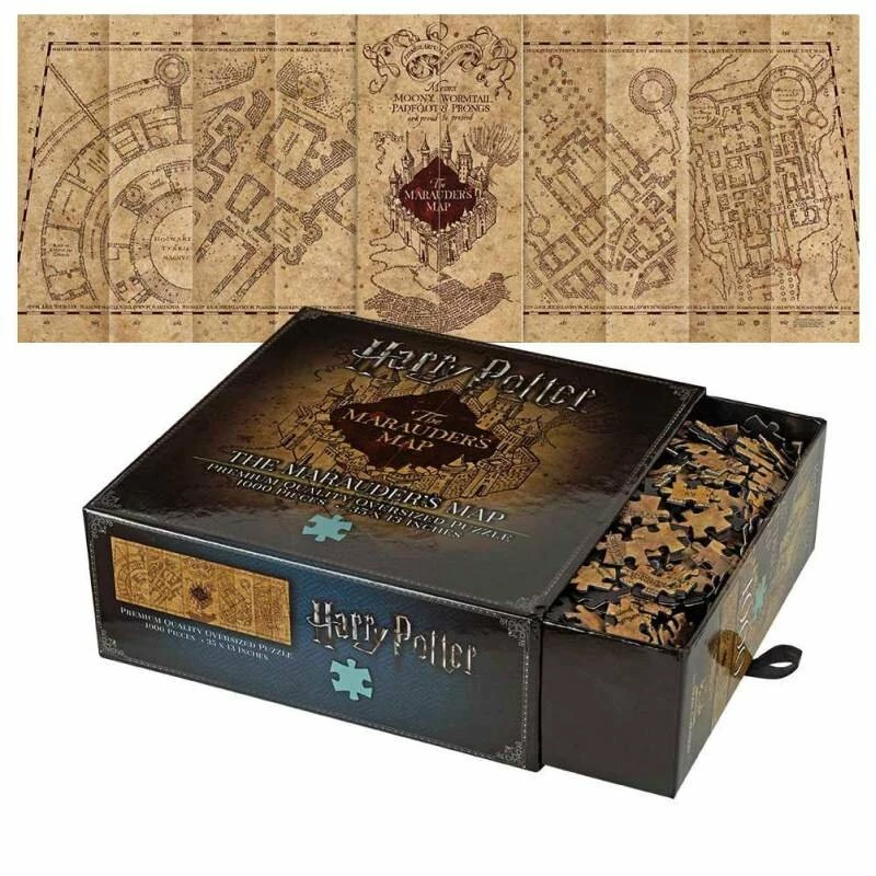 Harry Potter Puzzle The Marauder's Map Cover (1000 Teile) 3 Harry Potter Puzzle The Marauder's Map Cover (1000 Teile)