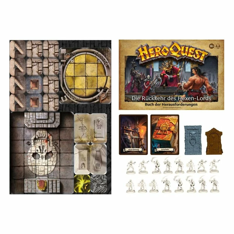 Hasbro HeroQuest 2022 - Die Rückkehr Des Hexen-Lords Abenteuerpack (DE) 4 Hasbro HeroQuest 2022 - Die Rückkehr Des Hexen-Lords Abenteuerpack (DE) – Bild 2