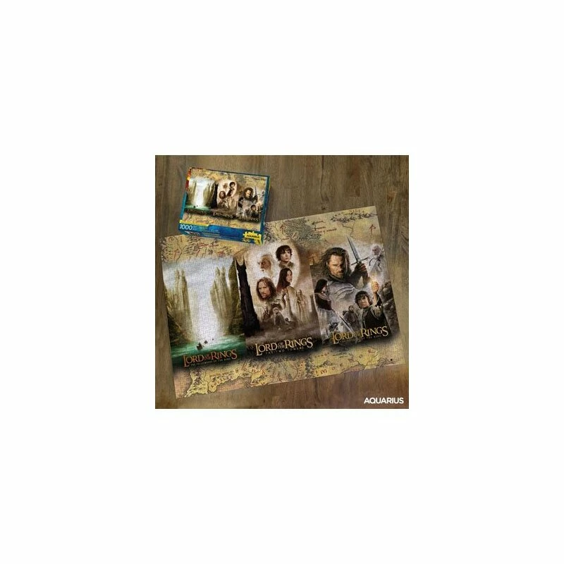 Aquarius Herr Der Ringe Puzzle Triptych (1000 Teile) 4 Aquarius Herr Der Ringe Puzzle Triptych (1000 Teile) – Bild 2