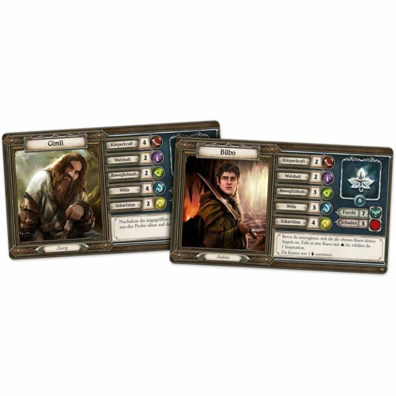 Fantasy Flight Games Herr Der Ringe: Reise Durch Mittelerde Grundspiel (DE) 4 Fantasy Flight Games Herr Der Ringe: Reise Durch Mittelerde Grundspiel (DE) – Bild 2
