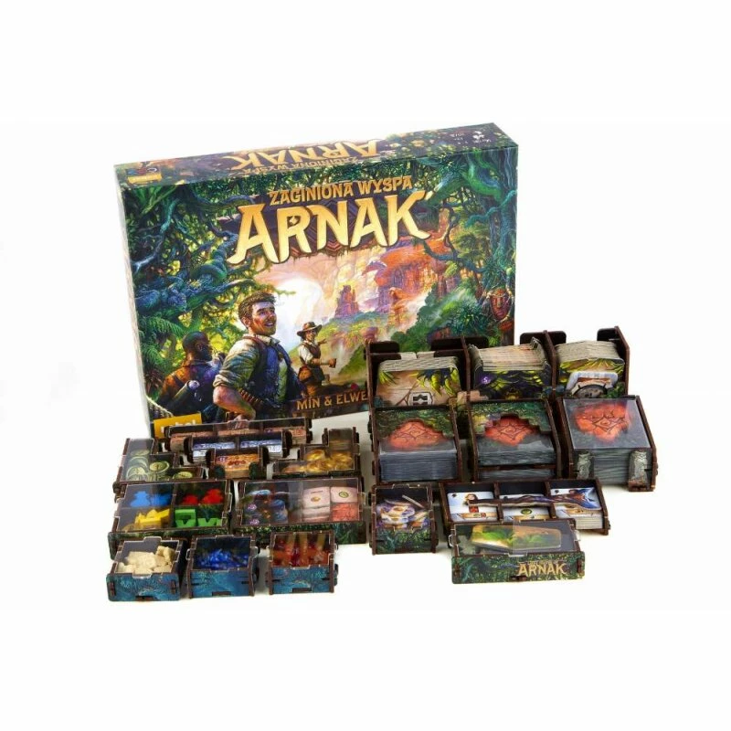 Insert: Lost Ruins Of Arnak + Expansion (UV Print) 3 Insert: Lost Ruins Of Arnak + Expansion (UV Print)