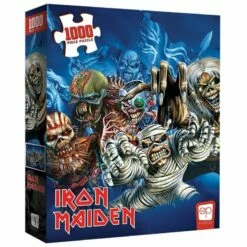 USAopoly Iron Maiden “The Faces Of Eddie” Puzzle (1000 Teile)