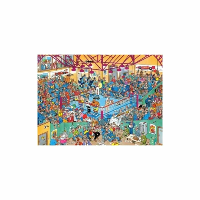 Jan Van Haasteren Puzzle - Boxing Match (1000 Teile) 3 Jan Van Haasteren Puzzle - Boxing Match (1000 Teile)