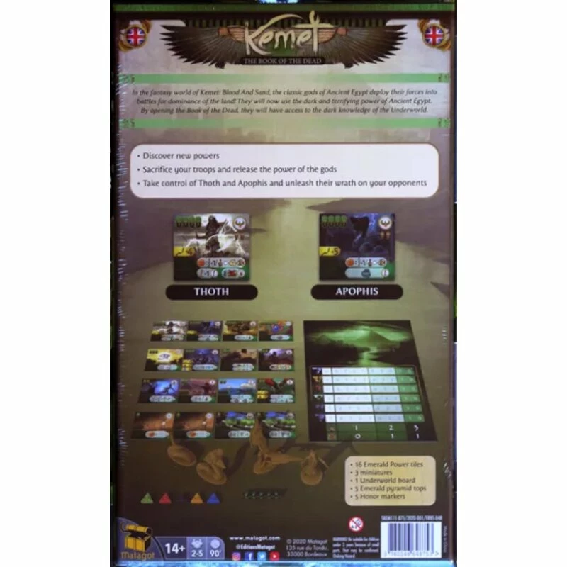 Kemet: Blood And Sand Book Of The Dead (EN) 4 Kemet: Blood And Sand Book Of The Dead (EN) – Bild 2