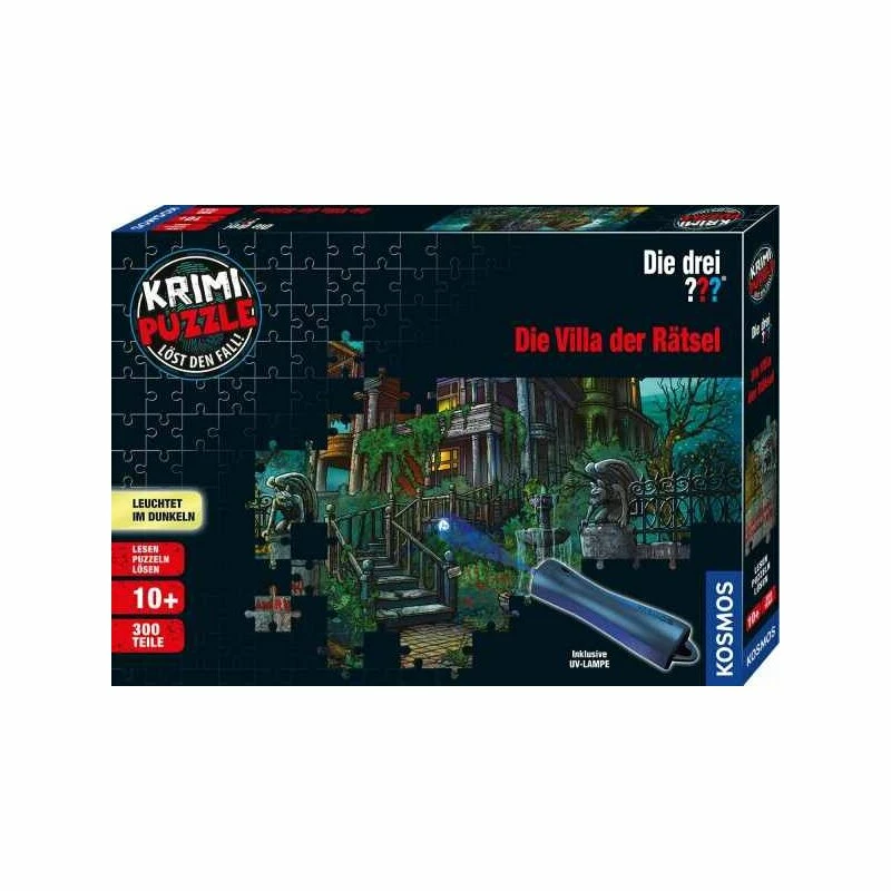 Krimipuzzle: ??? Die Villa Der Rätsel (300 Teile) 3 Krimipuzzle: ??? Die Villa Der Rätsel (300 Teile)