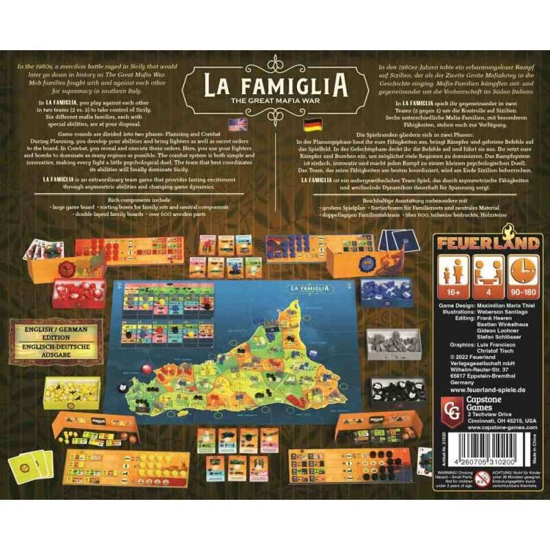 La Famiglia - The Great Mafia War (DE|EN) 4 La Famiglia - The Great Mafia War (DE|EN) – Bild 2