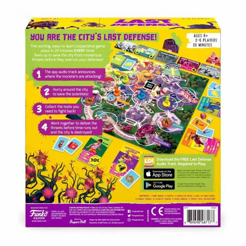FUNKO Last Defense! Brettspiel (EN) 6 FUNKO Last Defense! Brettspiel (EN) – Bild 4