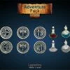 Legendary Metal Coins - Adventure Pack (12) -FANTASYWELT Verkäufe legendary metal coins adventure pack 12