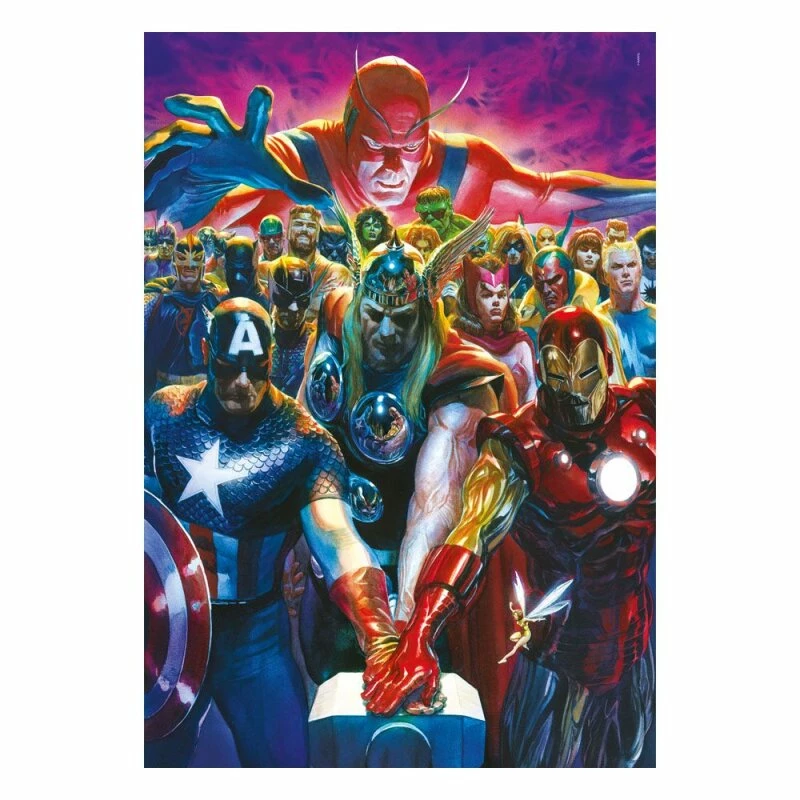 Clementoni Marvel Puzzle Hereos Unite (1000 Teile) 4 Clementoni Marvel Puzzle Hereos Unite (1000 Teile) – Bild 2