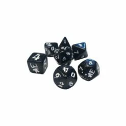 Steve Jackson Games Munchkin Polyhedral Dice Black/White (7)