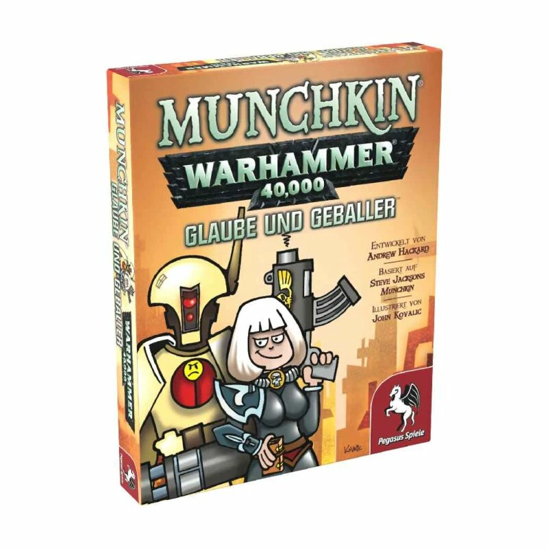 Pegasus Spiele Munchkin Warhammer 40.000 - Glaube Und Geballer (Erweiterung) (DE) 2 Pegasus Spiele Munchkin Warhammer 40.000 - Glaube Und Geballer (Erweiterung) (DE)
