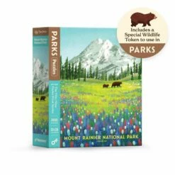 Parks Puzzles - Mount Rainier (1000) -FANTASYWELT Verkäufe parks puzzles mount rainier 10002