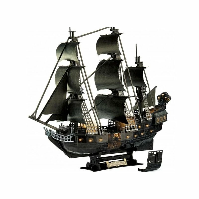 Pirates Of The Caribbean: Salazars Rache 3D Puzzle Black Pearl LED Edition 3 Pirates Of The Caribbean: Salazars Rache 3D Puzzle Black Pearl LED Edition