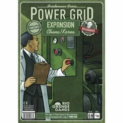 Rio-Grande-Games Power Grid: China/Korea (Recharged) (EN)