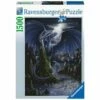 Puzzle: Der Schwarzblaue Drache (1500 Teile) -FANTASYWELT Verkäufe puzzle der schwarzblaue drache 1500 teile