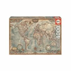 EDUCA Puzzle: Historic World Map (4000 Teile)