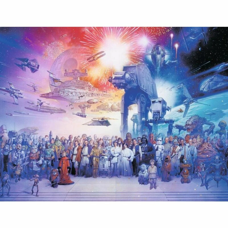 Puzzle: Star Wars Universum (2000 Teile) 4 Puzzle: Star Wars Universum (2000 Teile) – Bild 2
