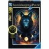 Ravensburger Puzzle - Leuchtender Wolf (500 Teile) -FANTASYWELT Verkäufe ravensburger puzzle leuchtender wolf 500 teile