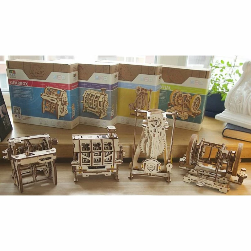 UGEARS Schaltgetriebe 3 UGEARS Schaltgetriebe