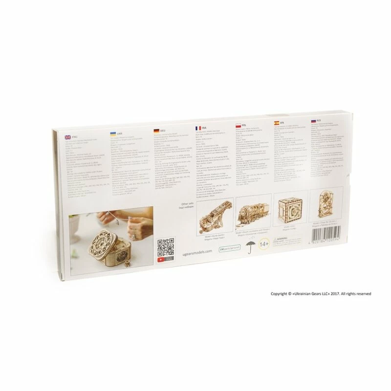 UGEARS Schatztruhe 18 UGEARS Schatztruhe – Bild 16