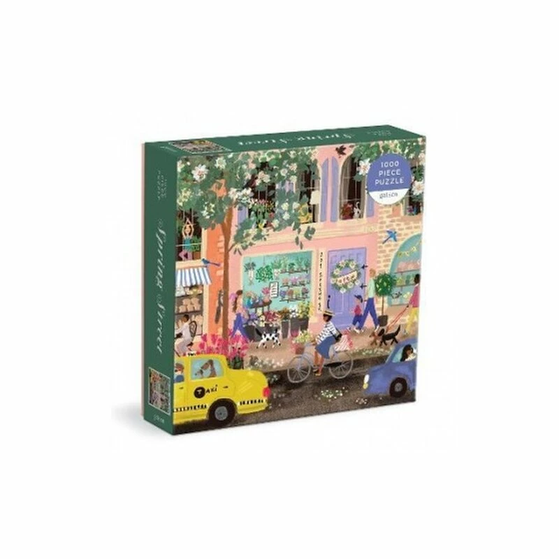 Spring Street 1000 Pc Puzzle In A Square Box 3 Spring Street 1000 Pc Puzzle In A Square Box