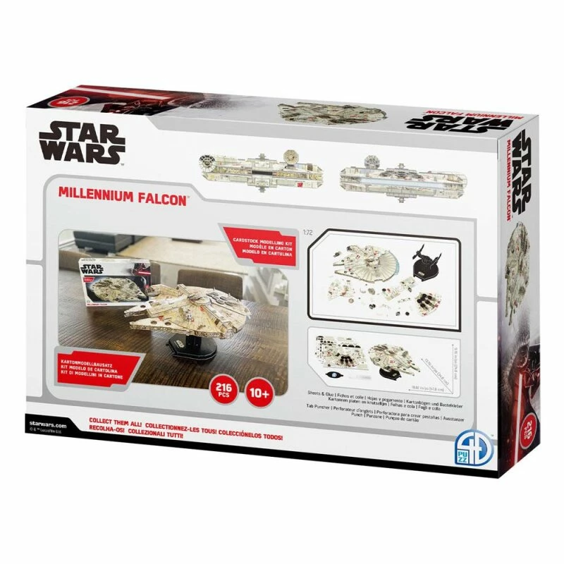 Star Wars 3D Puzzle Millennium Falcon 6 Star Wars 3D Puzzle Millennium Falcon – Bild 4