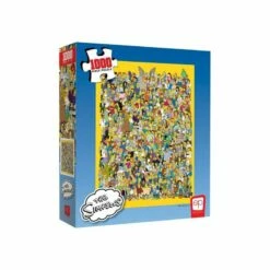 USAopoly The Simpsons Cast Of Thousands Puzzle (1000 Teile)