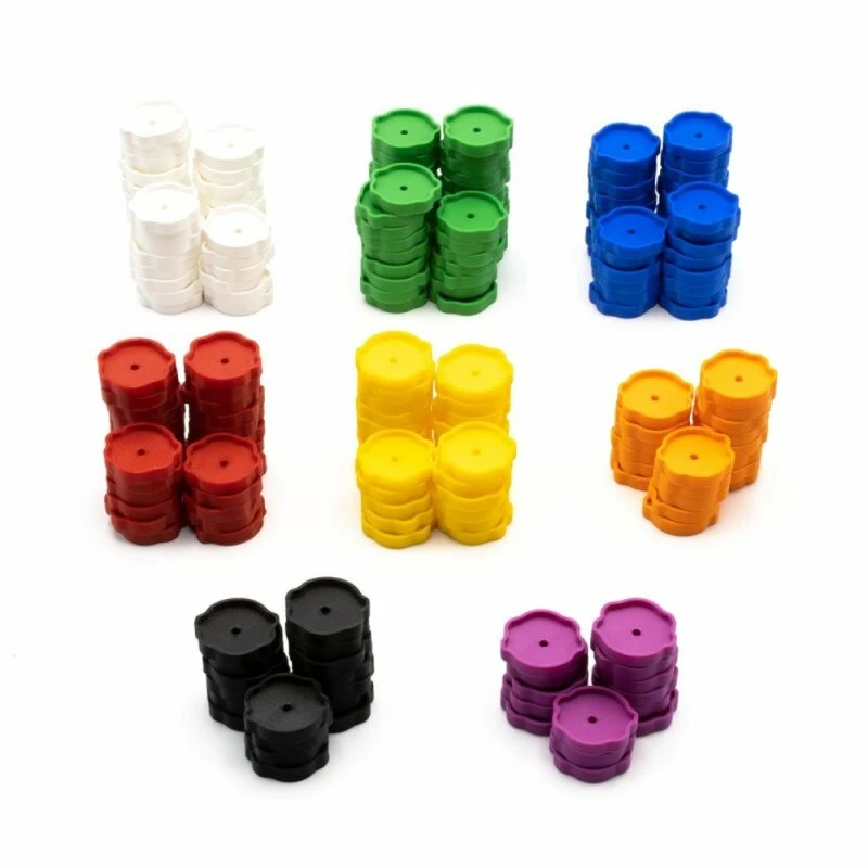 Token Sleeves For The Quacks Of Quedlinburg (219) 3 Token Sleeves For The Quacks Of Quedlinburg (219)