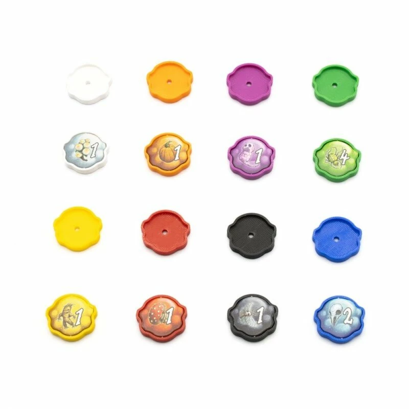 Token Sleeves For The Quacks Of Quedlinburg (219) 4 Token Sleeves For The Quacks Of Quedlinburg (219) – Bild 2