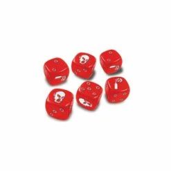 Zombicide - Red Special Dice (6)